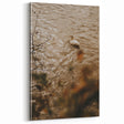 Rustic Wall Art of Duck on Water - Farmhouse Vintage Nature Scene
