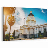 California Capitol in the Sun – Sacramento Landmark Wall Art