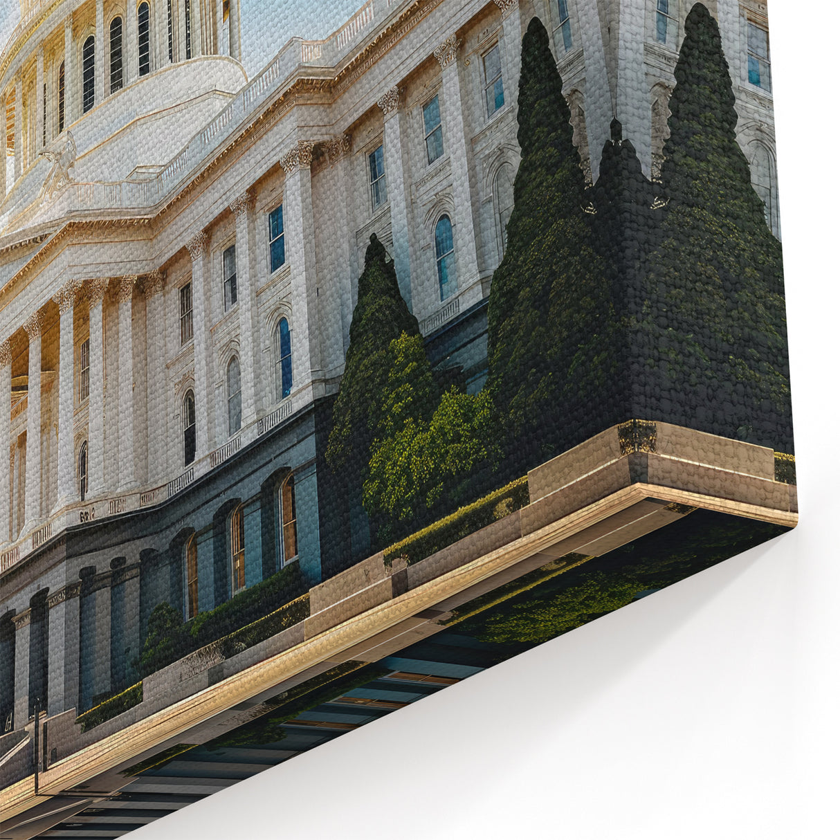 California Capitol in the Sun – Sacramento Landmark Wall Art