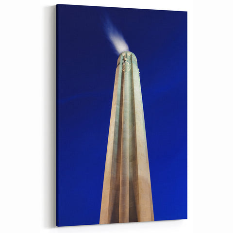 Kansas City Skyline Canvas - Iconic Missouri Cityscape Print Wall Art