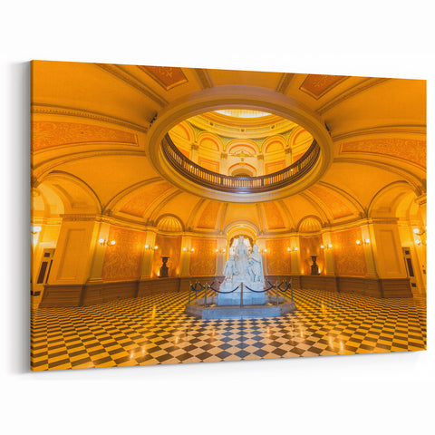 California Capitol Interior – Sacramento Historic Building Wall Art