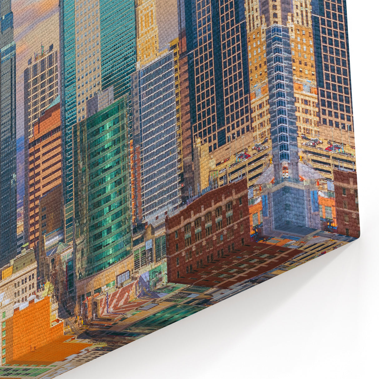 Kansas City Downtown Artwork - Vibrant Missouri Cityscape Canvas Print