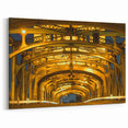 Illuminated Tower Bridge Architecture – Sacramento Cityscape Wall Art