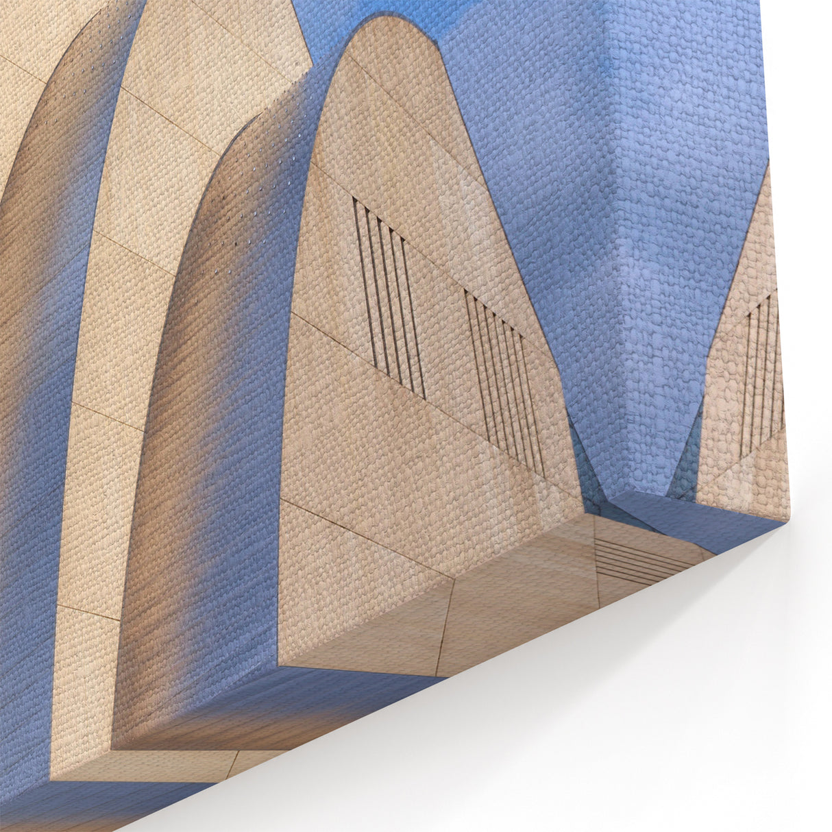 Framed Kansas City Art - Modern Kauffman Center Cityscape Wall Decor