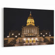 Acrylic Kansas City Decor - Missouri Capitol Building Night Wall Art