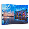 Kansas City Photography Art - Union Station Fountain Evening View