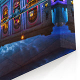 Kansas City Photography Art - Union Station Fountain Evening View