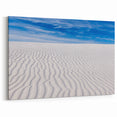 White Sand Dunes Art Print - Scenic New Mexico Desert Photography