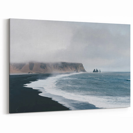 Coastal Wall Art Majestic Ocean Cliffs Beach-Themed Nautical Decor Print
