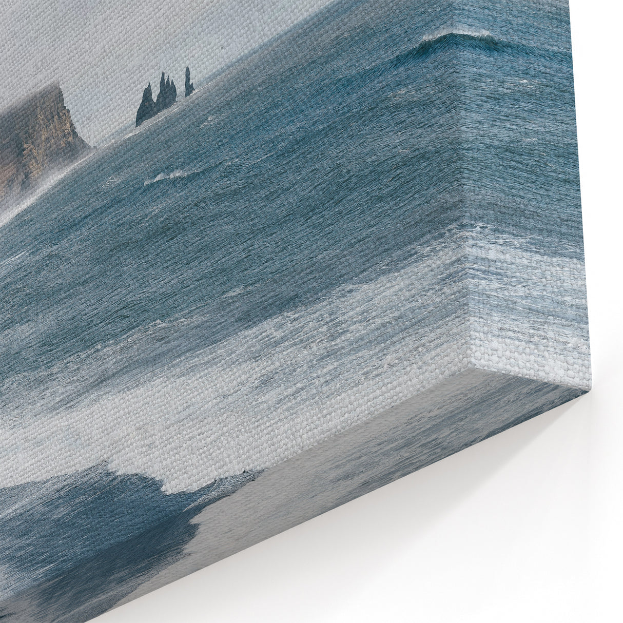 Coastal Wall Art Majestic Ocean Cliffs Beach-Themed Nautical Decor Print