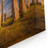 Scottish Landscape Art - Standing Stones of Callanish at Dusk