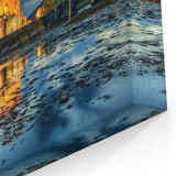 Scotland Canvas Art - Eilean Donan Castle at Twilight