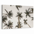 Tropical Palm Tree Wall Art – Coastal Beach-Themed Seaside Print