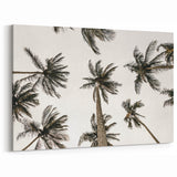 Tropical Palm Tree Wall Art – Coastal Beach-Themed Seaside Print