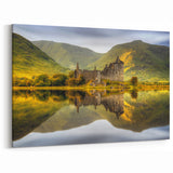Scotland Acrylic Prints - Kilchurn Castle Reflections on Loch Awe