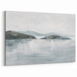 Minimalist Coastal Landscape Wall Art – Serene Seaside Ocean Print