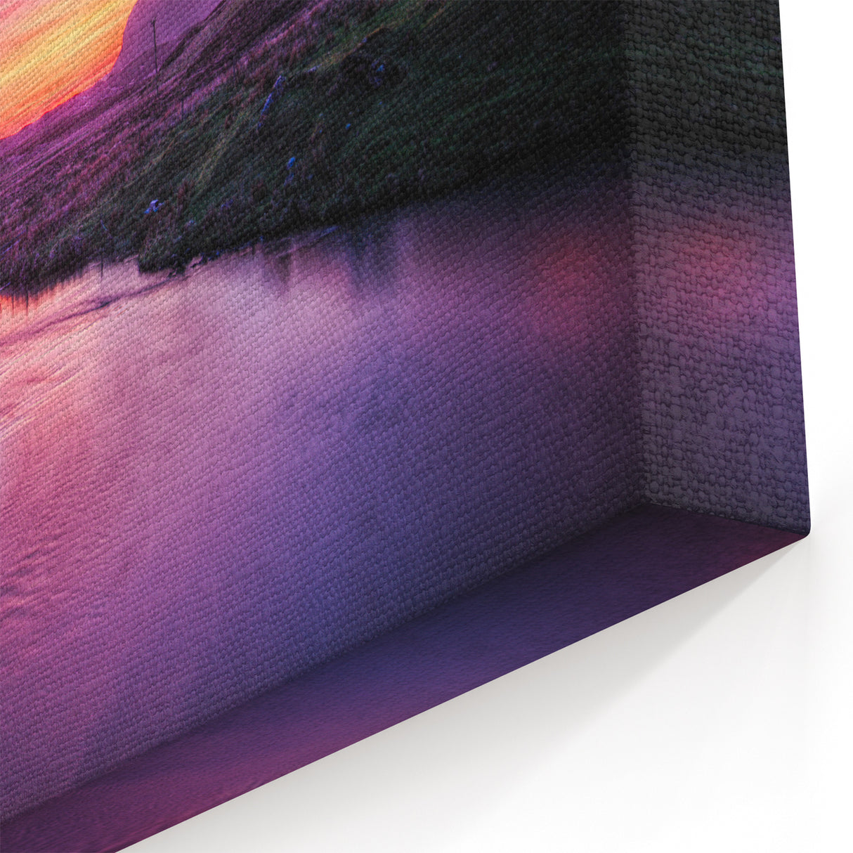 Scenic Scotland Prints - Vibrant Sunset Over Scottish Highlands