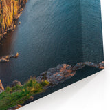 Scotland Canvas Art - Neist Point Lighthouse at Golden Hour