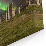 Scottish Landscape Art - Northern Lights Over Callanish Stones