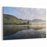 Scotland Wall Art – Scenic Reflection of Kilchurn Castle and Highlands