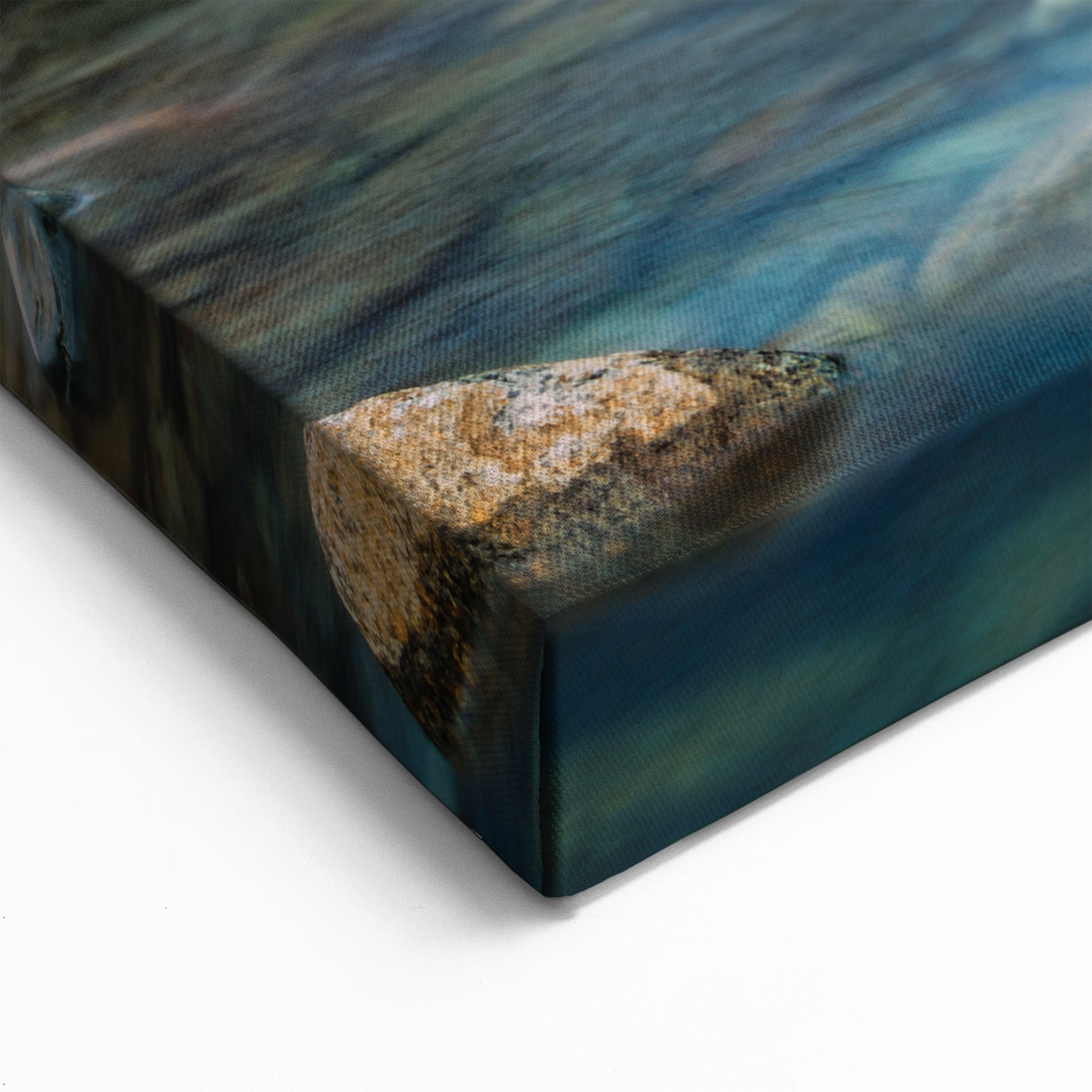 Scotland Wall Art – Captivating Waterfall and Mountain Landscape Print