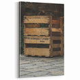 Vintage Wooden Crate - Rustic Wall Art Print