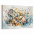 Seashell Collection Coastal Wall Art – Ocean-Themed Nature Print