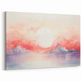 Coastal Wall Art Serene Sunset Beach-Themed Ocean Art Print