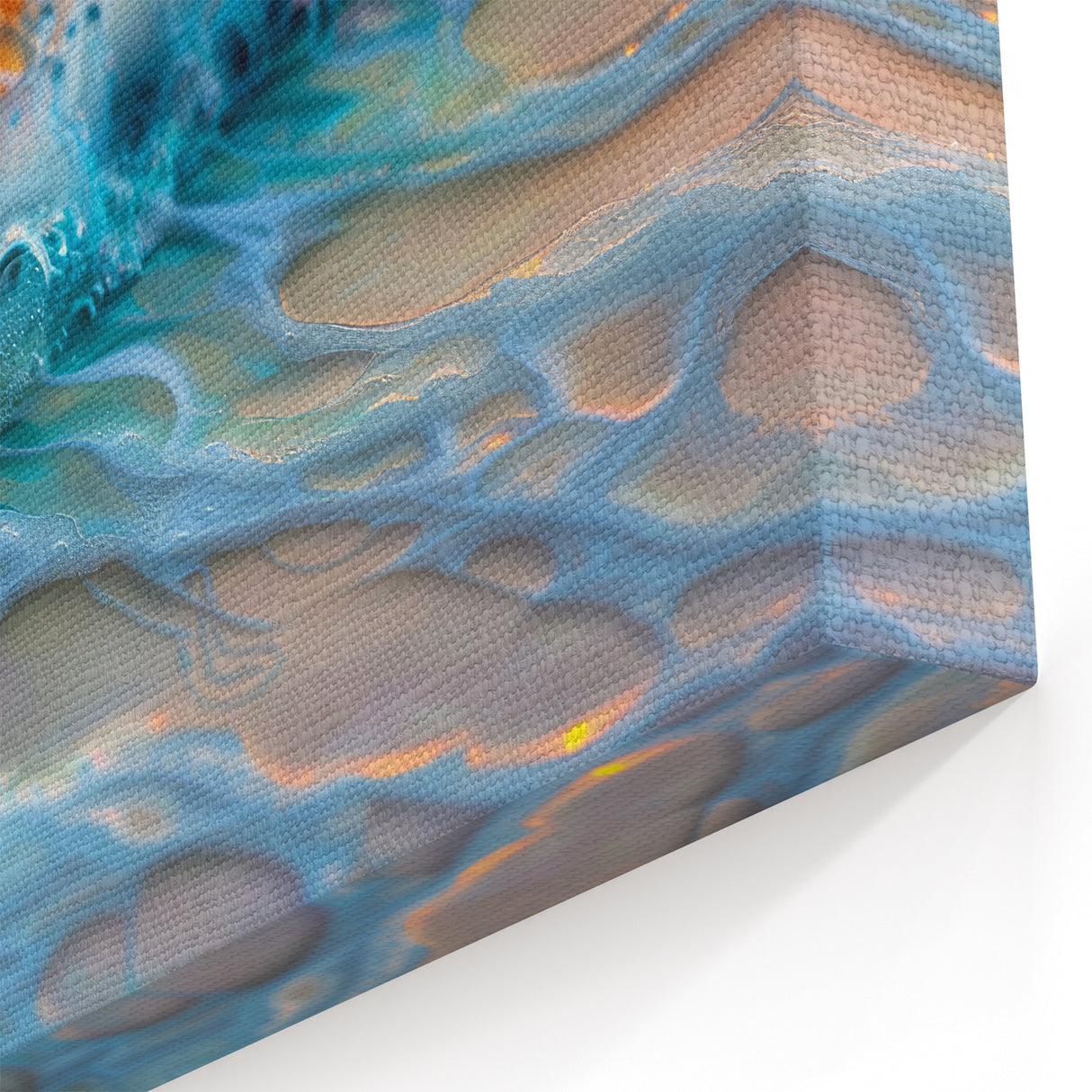Nautical Decor – Vibrant Ocean Wave Coastal Wall Art for Beach Homes