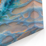 Nautical Decor – Vibrant Ocean Wave Coastal Wall Art for Beach Homes