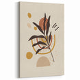Bohemian Wall Art | Eclectic Boho Decor Canvas | Abstract Nature-Inspired Design