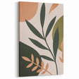 Bohemian Wall Art | Eclectic Boho Decor Canvas | Nature-Inspired Botanical Design