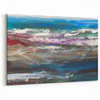 Abstract Coastal Wall Art – Oceanic Nautical Decor for Beach-Themed Homes