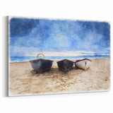 Nautical Decor – Coastal Boat Wall Art for Beach-Themed Living Spaces
