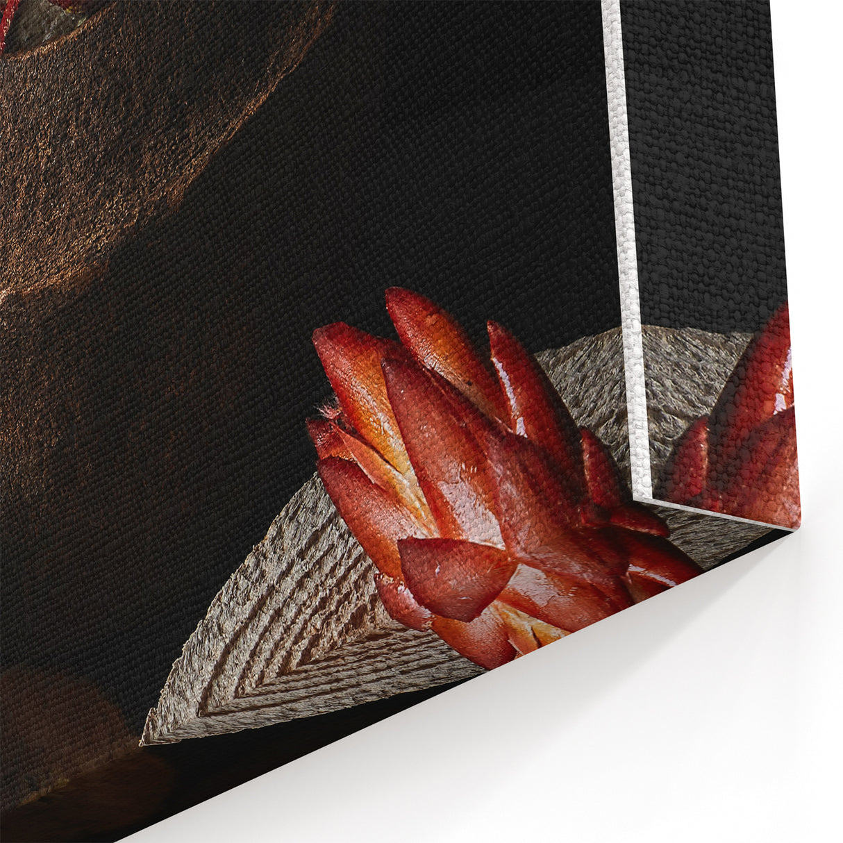 Rustic Wall Art - Dried Citrus & Wood Still Life, Farmhouse Decor Print
