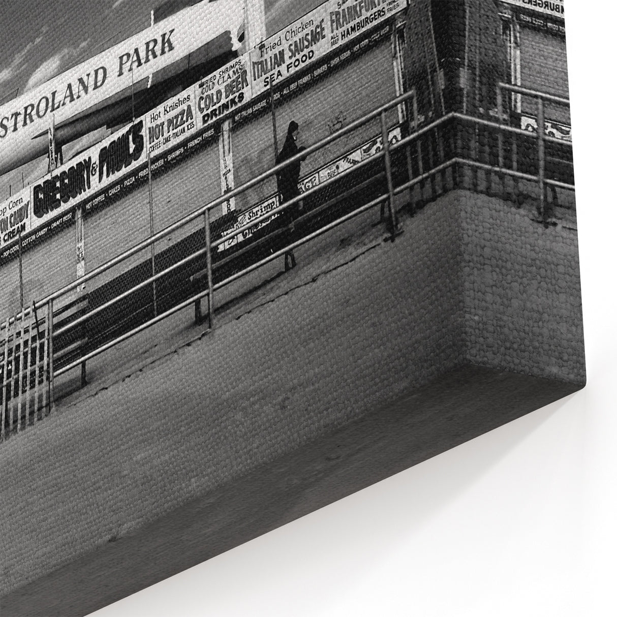 Iconic Coney Island Wall Art - Vintage Astroland Park Photography Print