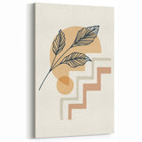 Boho Chic Wall Hanging – Minimalist Bohemian Art Print for Eclectic Decor