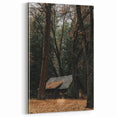 Rustic Wall Art - Cabin in the Woods, Farmhouse Decor, Cozy Nature Print