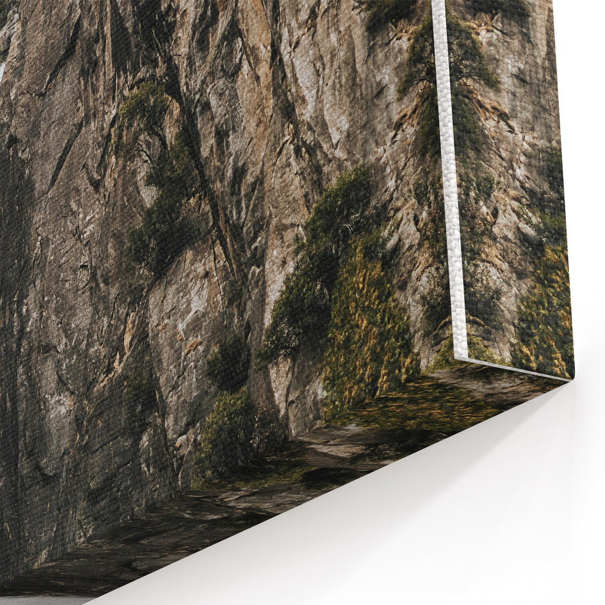 Rustic Wall Art - Majestic Mountain Waterfall, Farmhouse Decor Print