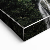 Rustic Wall Art - Majestic Mountain Waterfall, Farmhouse Decor Print