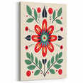 Scandinavian Wall Decor | Minimalist Floral Nordic Art Print for Homes
