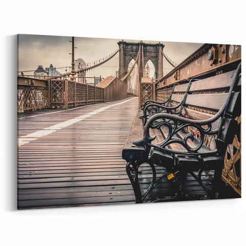 New York Wall Art – Brooklyn Bridge Scenic Photography Long Island Prints