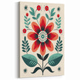 Nordic Art Prints | Bold Floral Scandinavian Wall Decor for Minimalist Homes