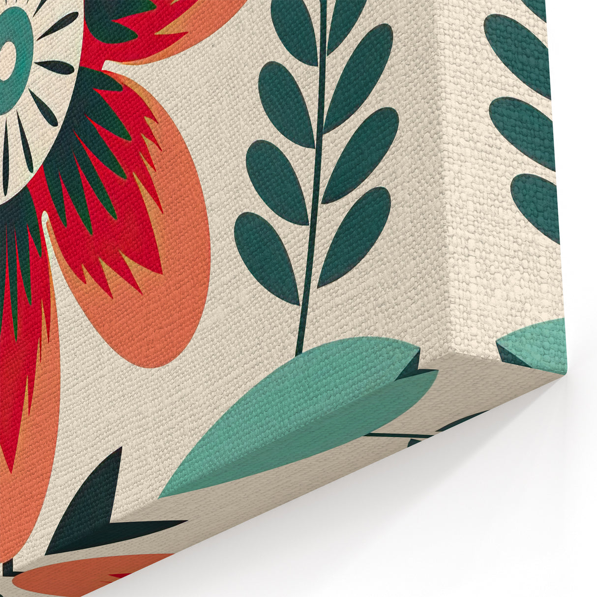Nordic Art Prints | Bold Floral Scandinavian Wall Decor for Minimalist Homes