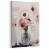 Soft Electric Floral Art – Modern Electric Art Canvas for Home Decor