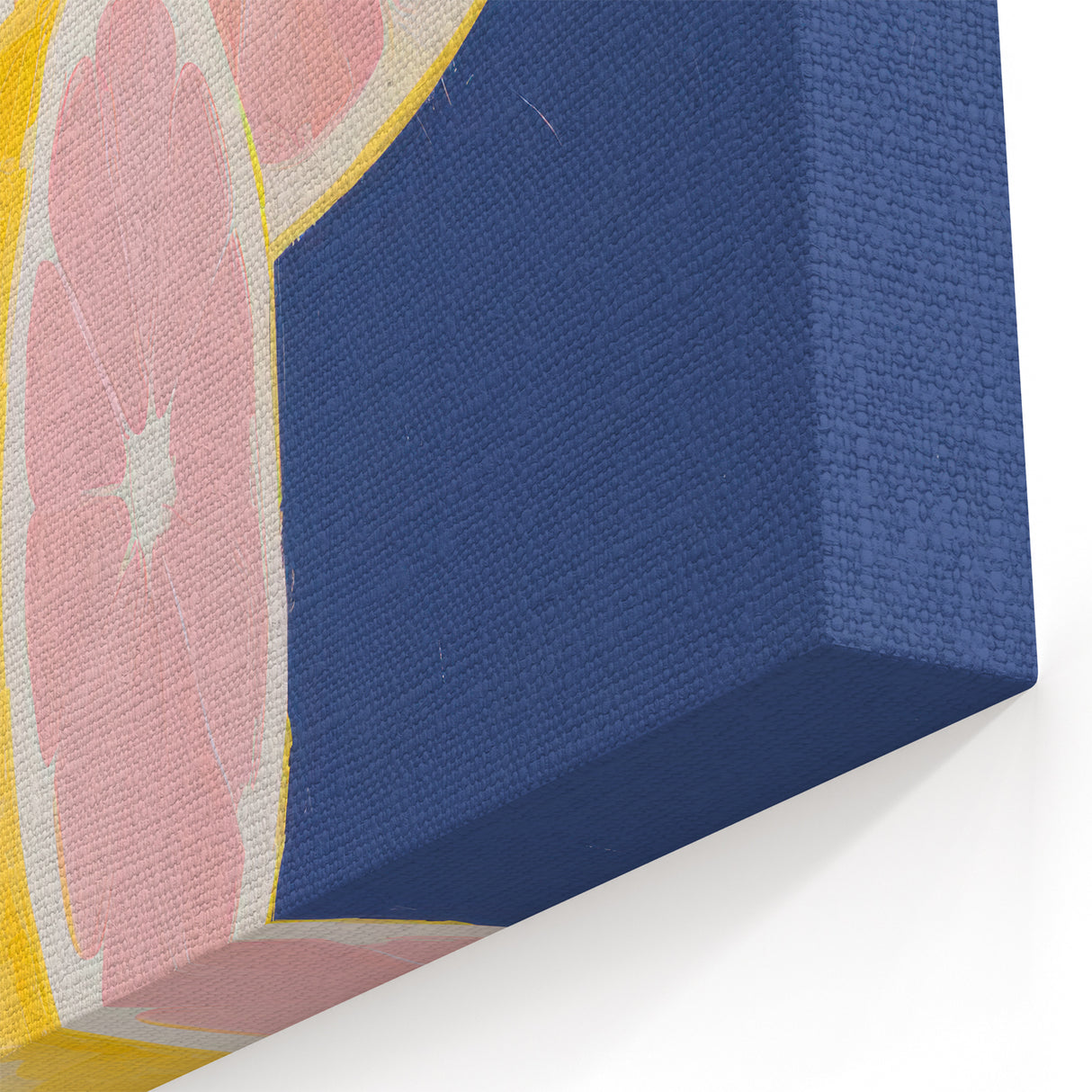 Modern Electric Citrus Art – Vibrant Electric Wall Art Canvas Print