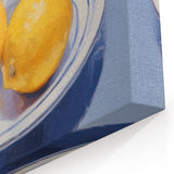 Minimalist Electric Lemon Art – Modern Electric Wall Art Canvas Print
