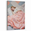 Peaceful Sleep Electric Art – Modern Electric Wall Art Canvas Print
