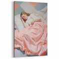 Peaceful Sleep Electric Art – Modern Electric Wall Art Canvas Print