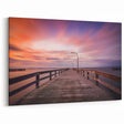 Long Island Wall Art – Serene Pier at Sunset New York Coastal Photography
